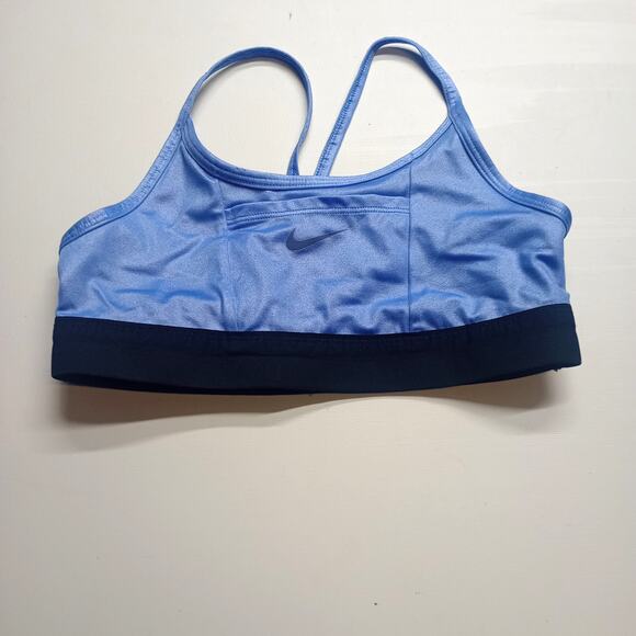 Nike Swoosh Dri Fit Girls Fitness Sports Athletic Bra Set - Picture 1 of 11
